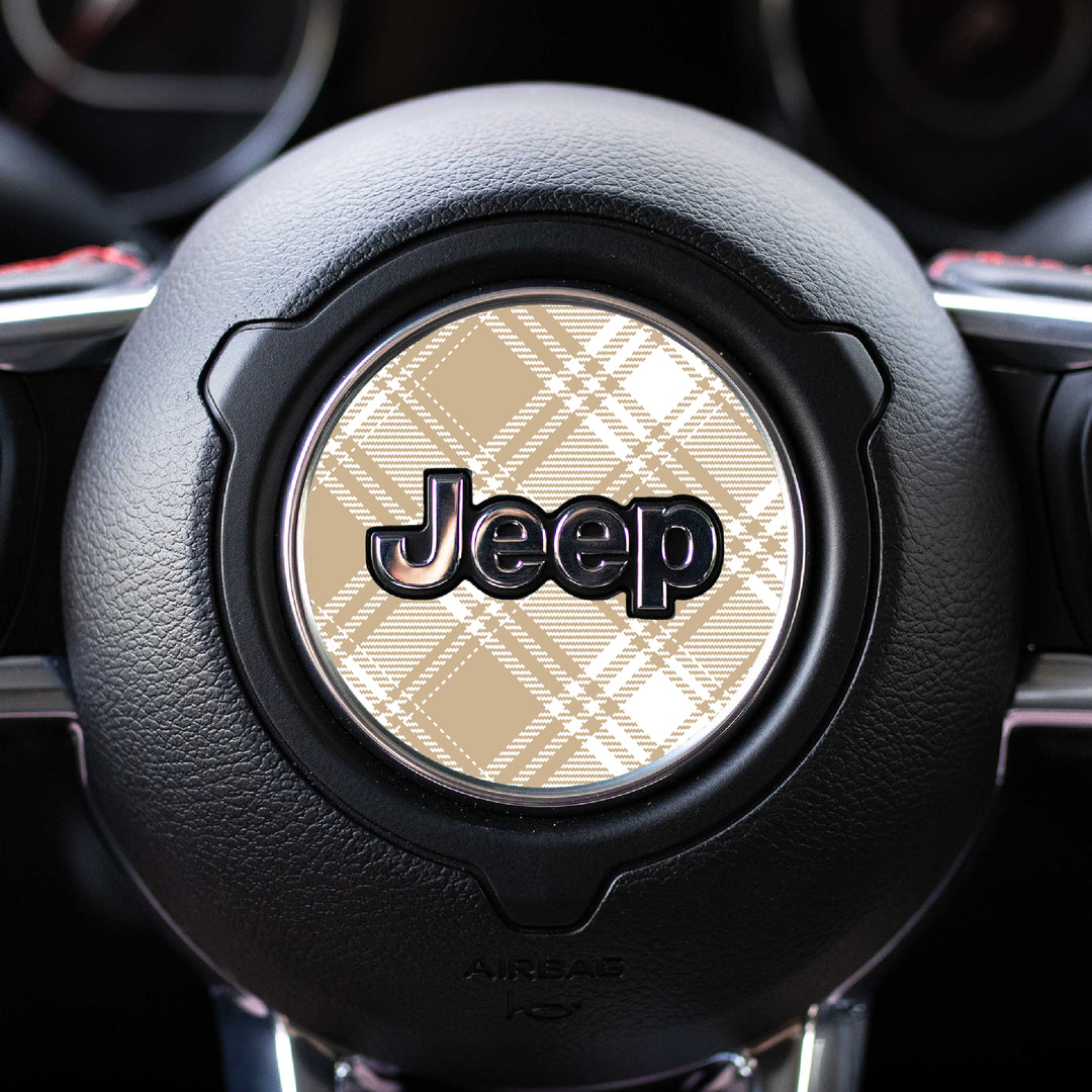 Winter Collection // Steering Wheel Decal for Jeep // Limited Edition Seasonal Prints