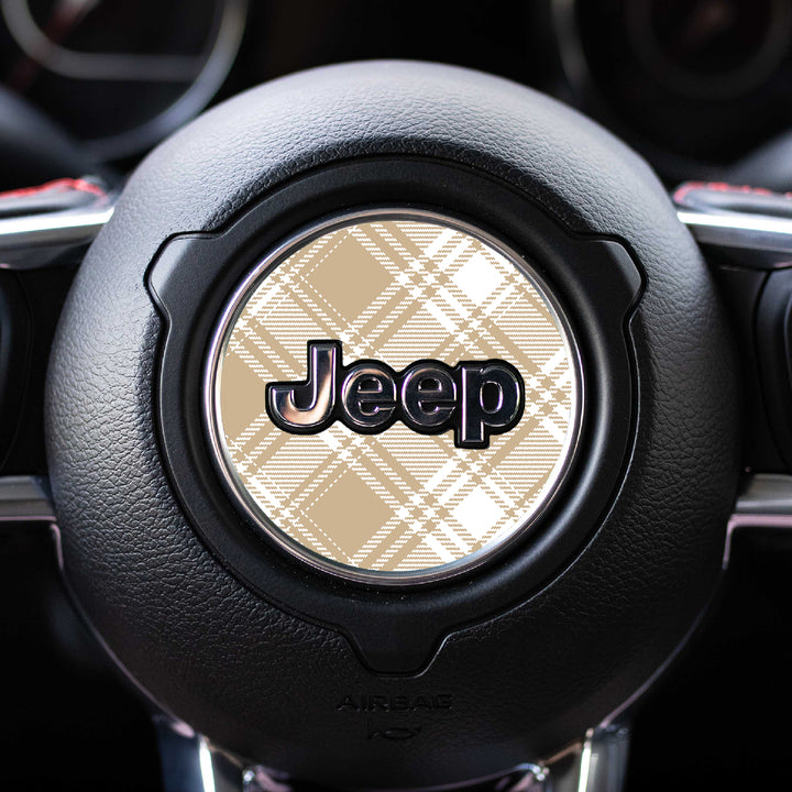 Winter Collection // Steering Wheel Decal for Jeep // Limited Edition Seasonal Prints