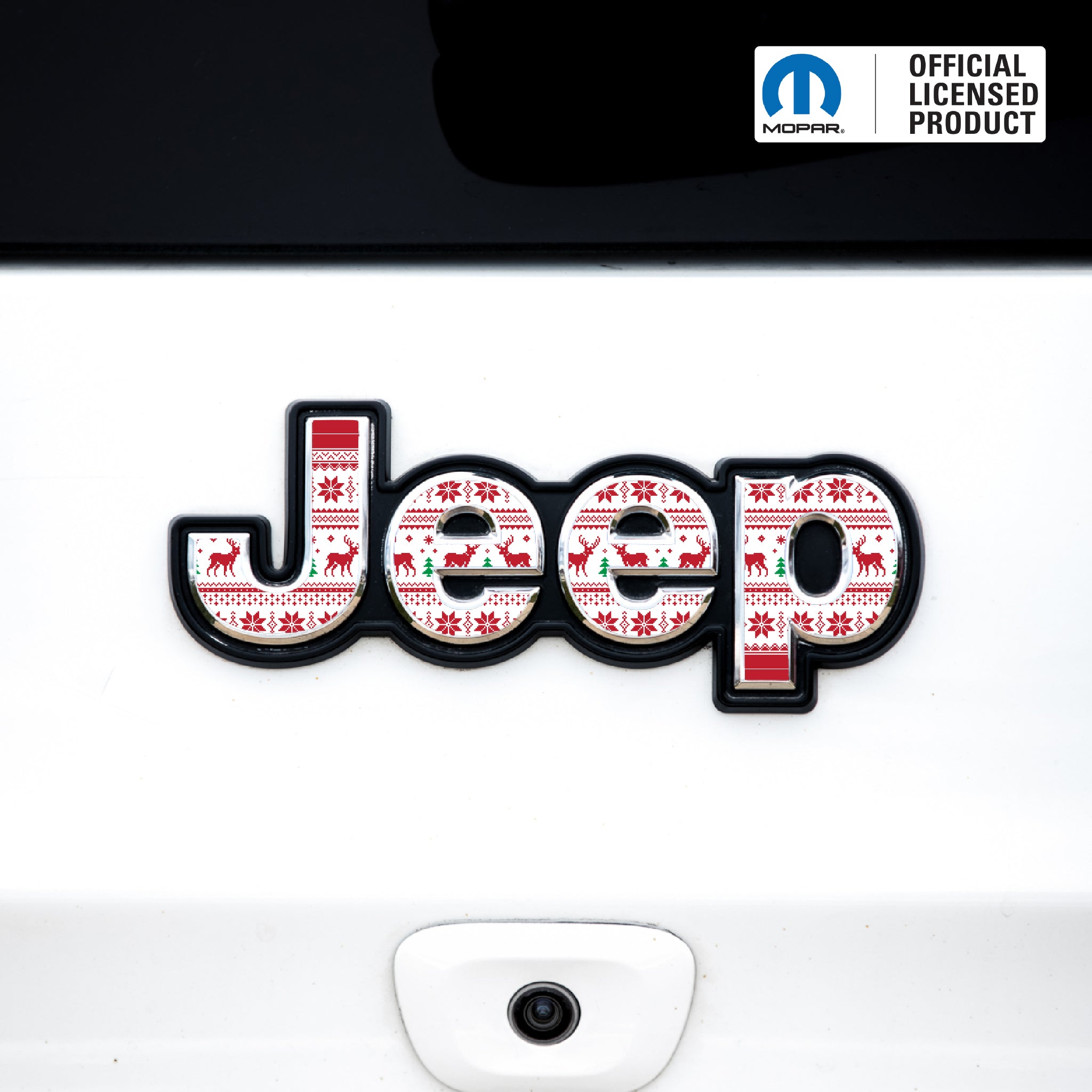Winter Collection // JEEP Emblem Overlay Decal Set // All Jeep Models