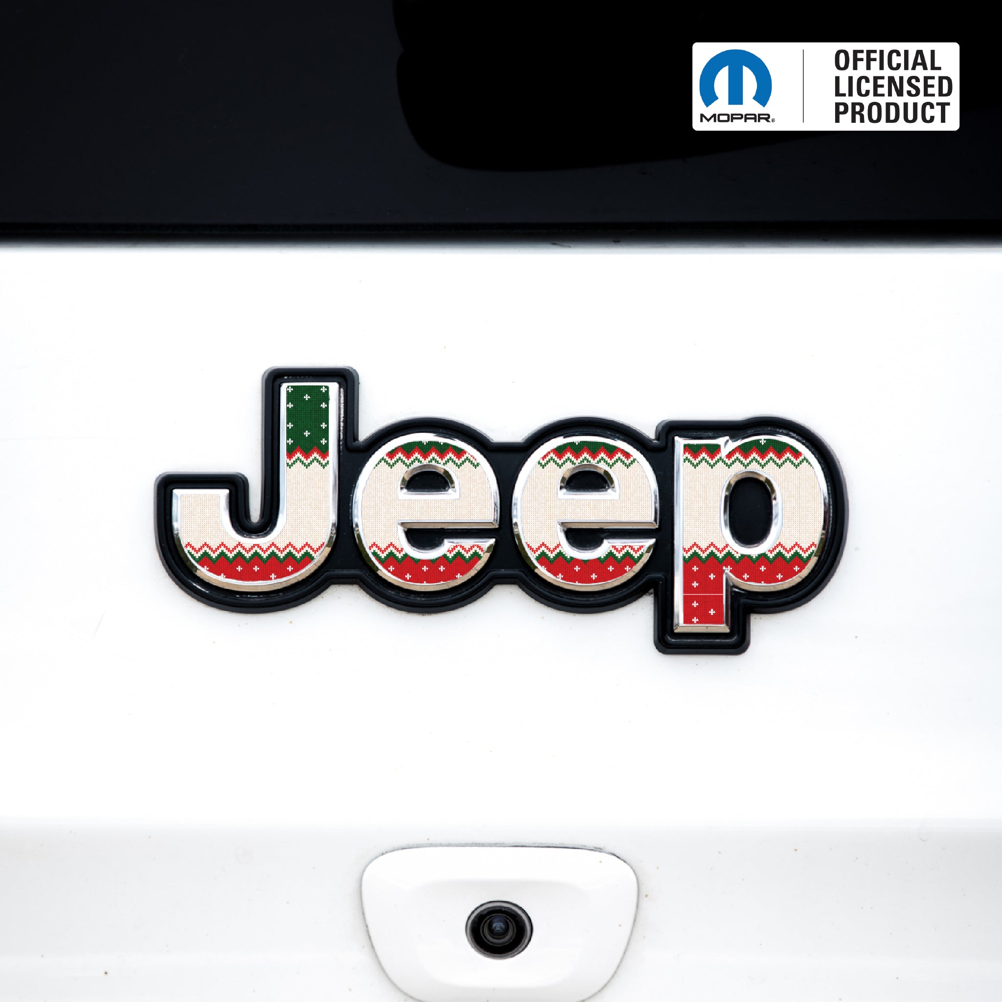 Winter Collection // JEEP Emblem Overlay Decal Set // All Jeep Models