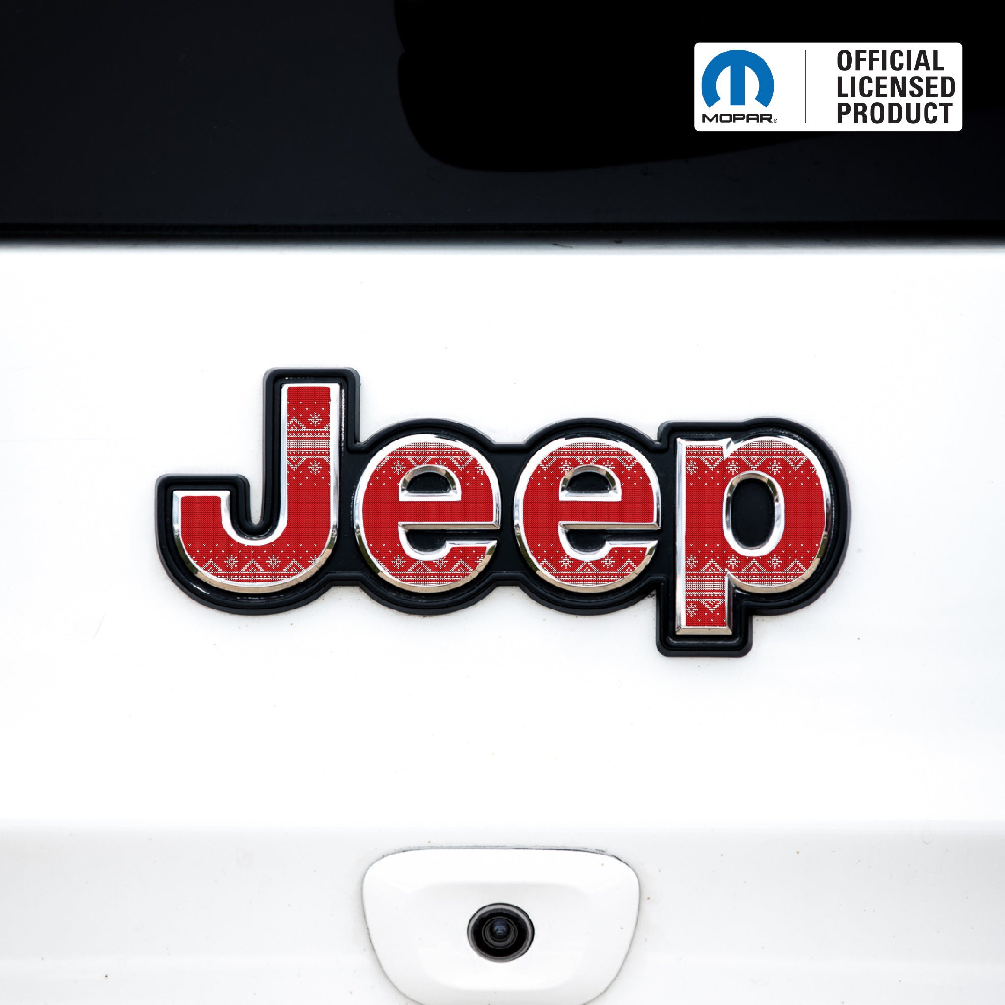 Winter Collection // JEEP Emblem Overlay Decal Set // All Jeep Models
