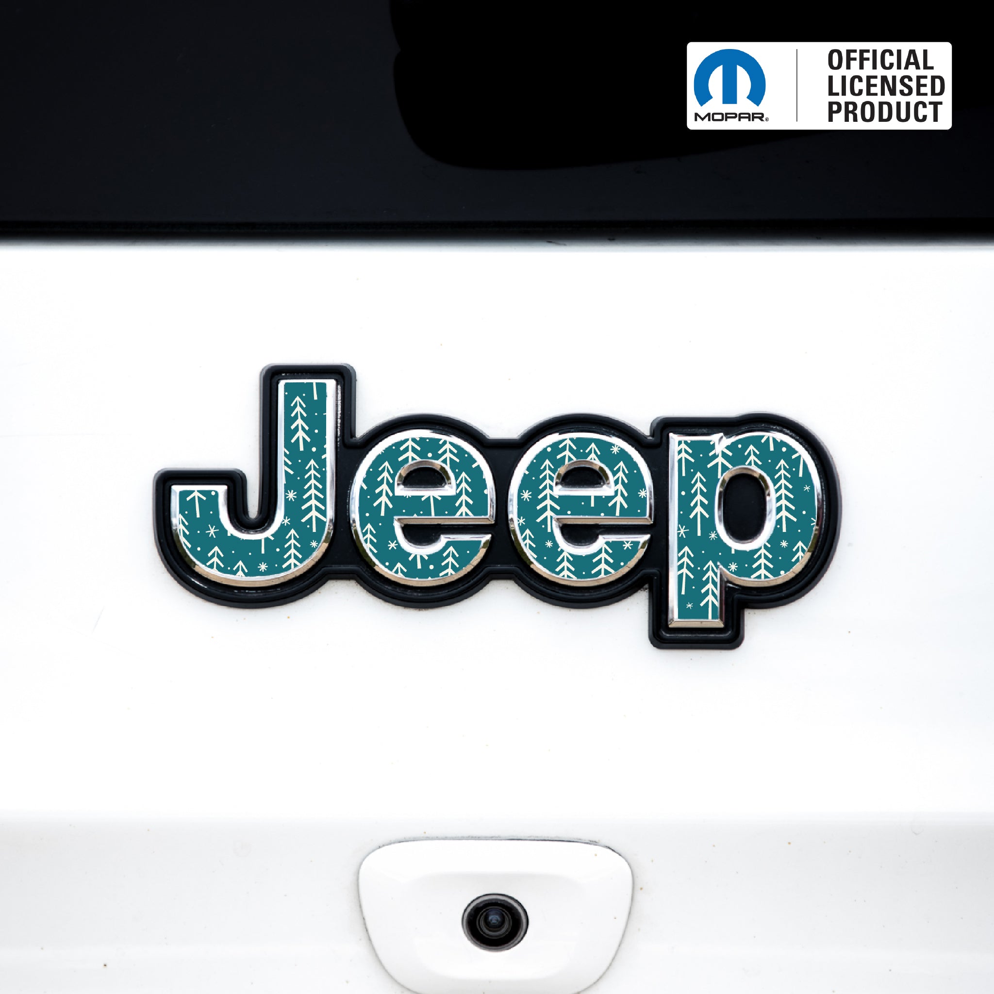 Winter Collection // JEEP Emblem Overlay Decal Set // All Jeep Models
