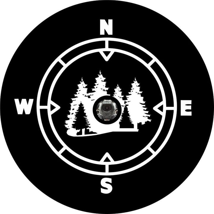 In the Woods Compass Spare Tire Cover