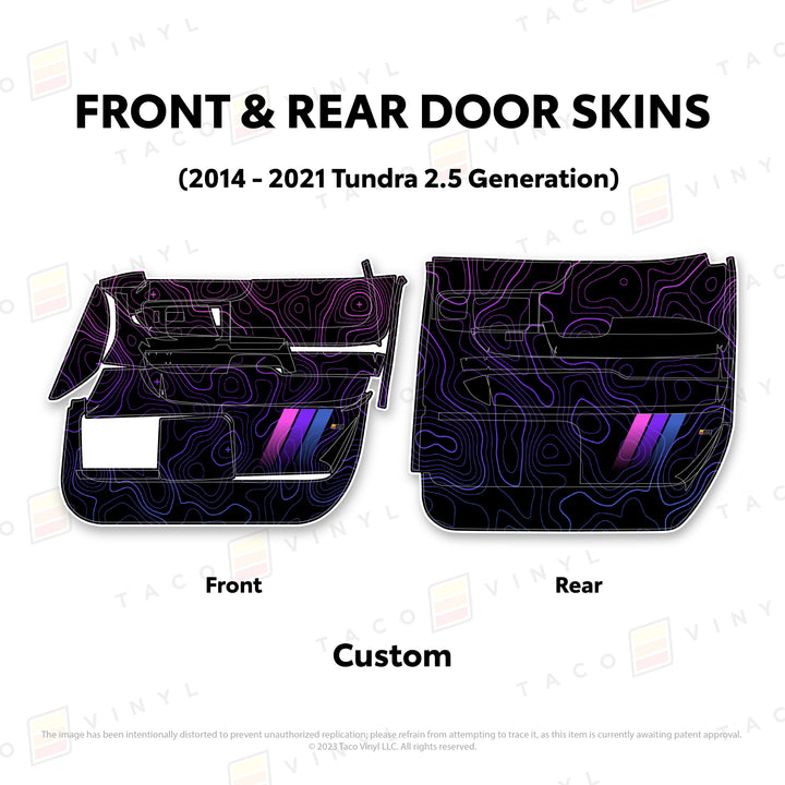 2014-21 Tundra Door Skins