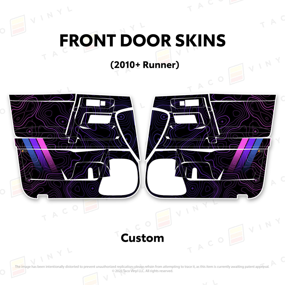 2010-24 4Runner Door Skins