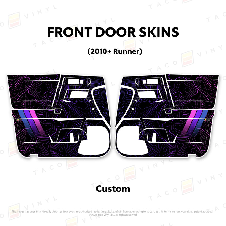2010-24 4Runner Door Skins