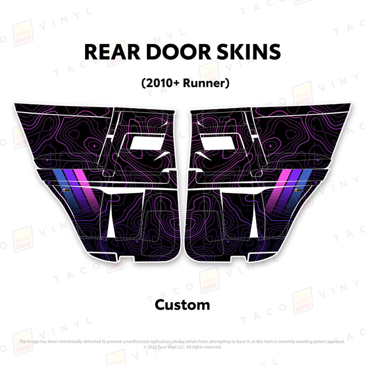 2010-24 4Runner Door Skins
