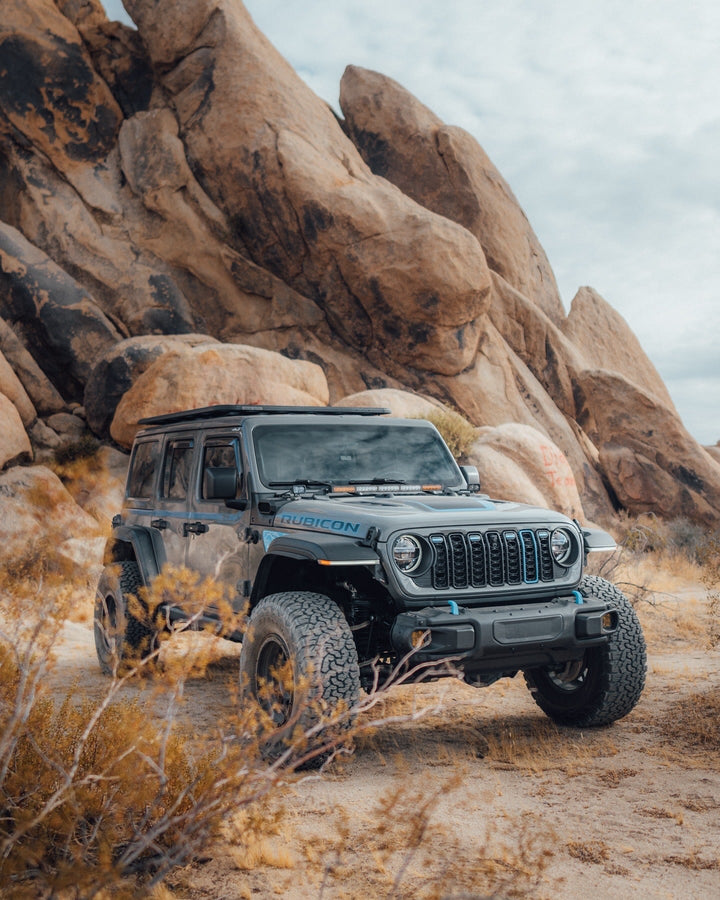 Custom Paint Matched Front Grille – Refreshed Style fits Jeep Wrangler JL/ Gladiator JT
