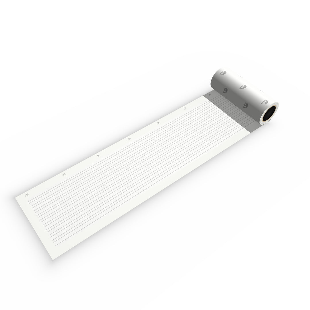DIY Topo Accent Pack in Gloss White - 20 topographic vinyl accent lines