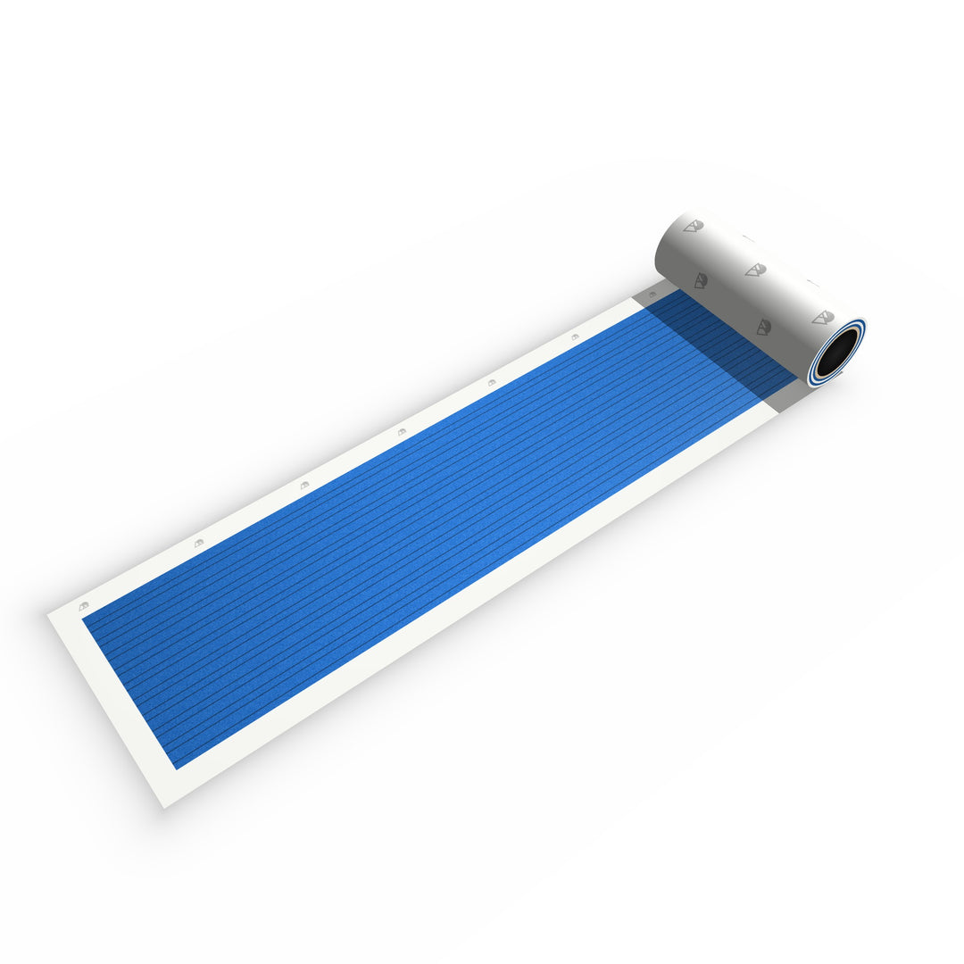 DIY Topo Accent Pack in Metallic Blue - 20 topographic vinyl accent lines
