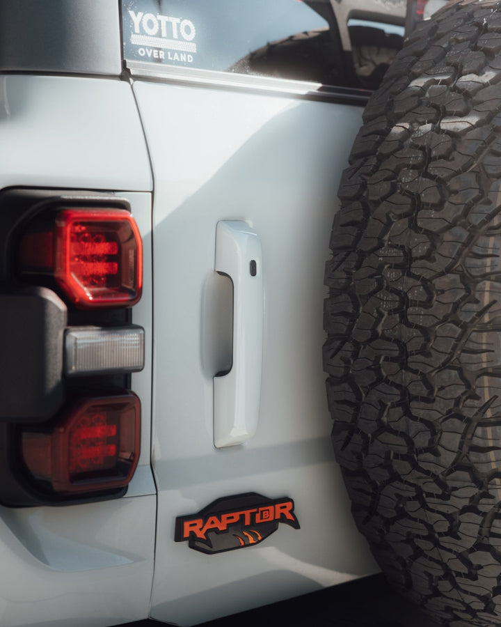 Ford Bronco Painted Handle Covers With Smart Entry *Seamless Fitment | Avalanche - DR | 4 Door | |