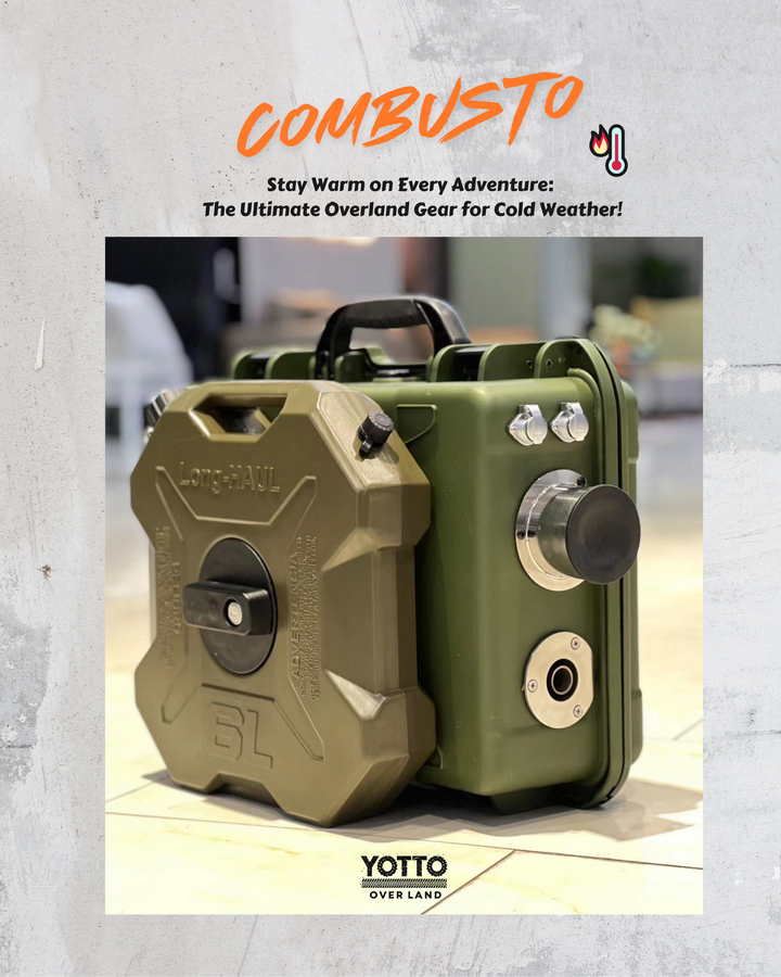 Combusto 2/5kW – The Overlander’s All-in-One Diesel Heater