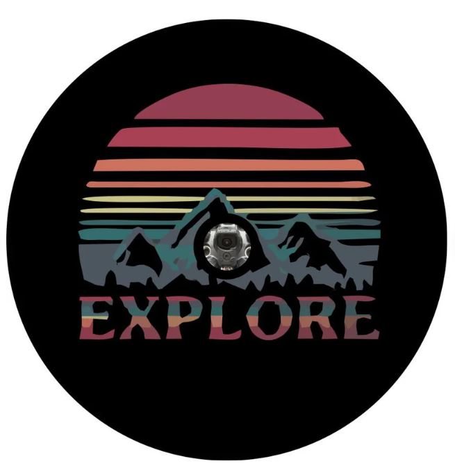 Explore Spare Tire Cover Design for Jeep, Camper, Bronco, RV, & More