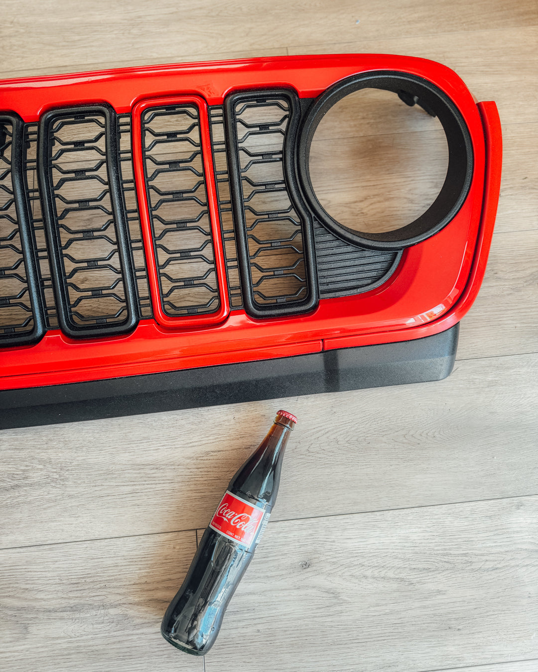 Custom Paint Matched Front Grille – Refreshed Style fits Jeep Wrangler JL/ Gladiator JT