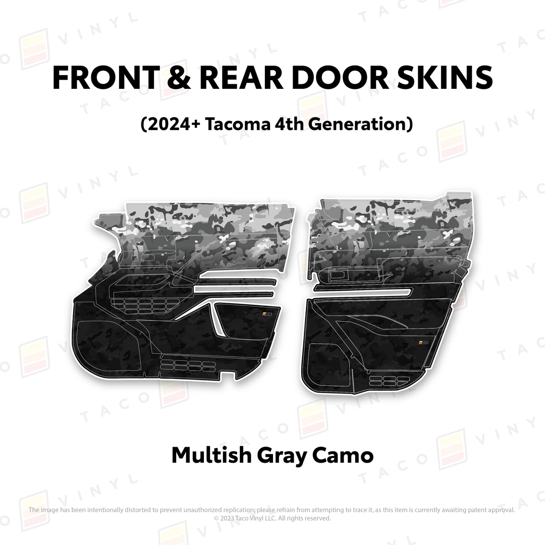 2024+ Tacoma Door Skins