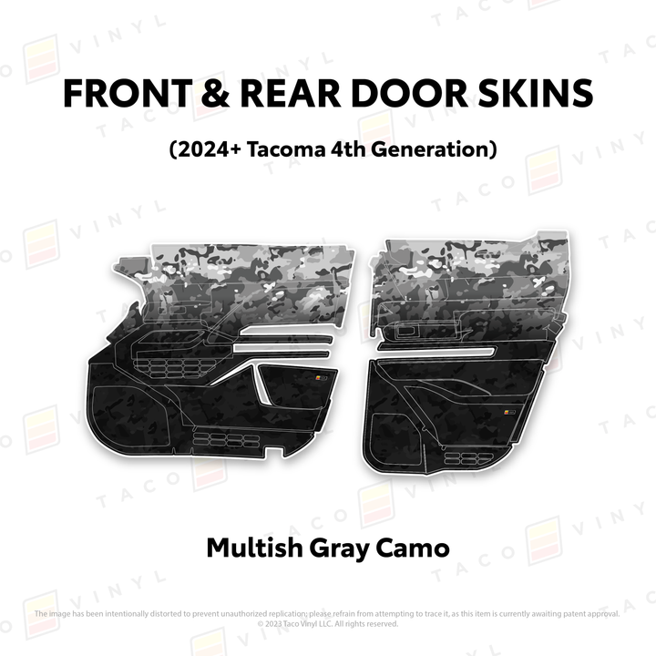 2024+ Tacoma Door Skins