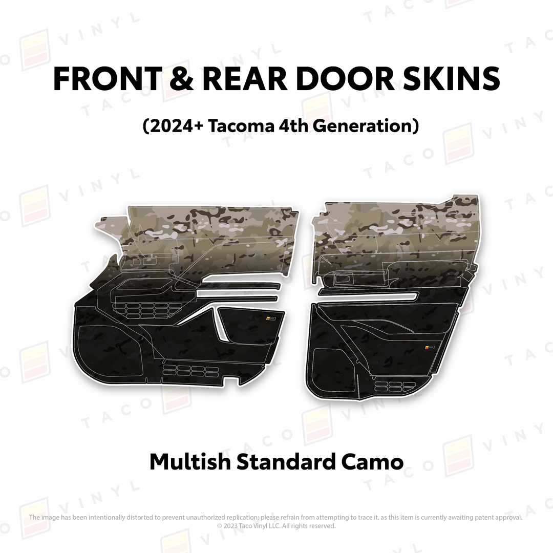 2024+ Tacoma Door Skins