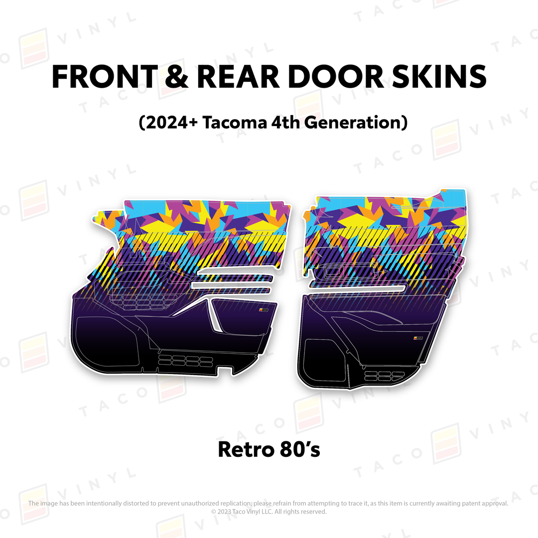2024+ Tacoma Door Skins