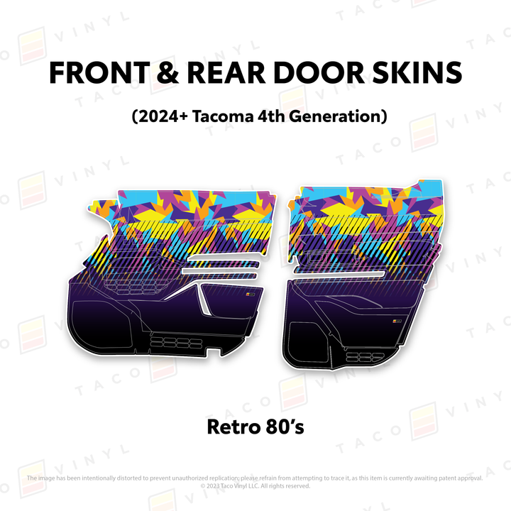 2024+ Tacoma Door Skins