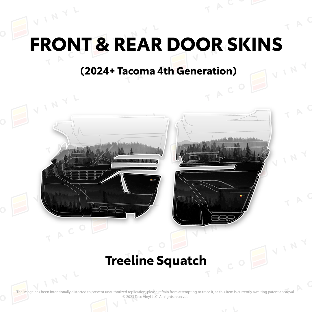 2024+ Tacoma Door Skins