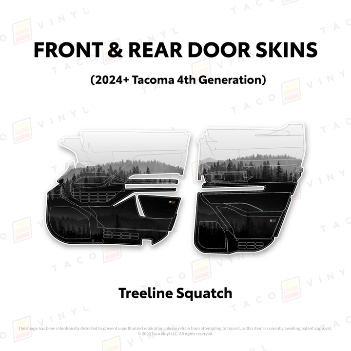2024+ Tacoma Door Skins