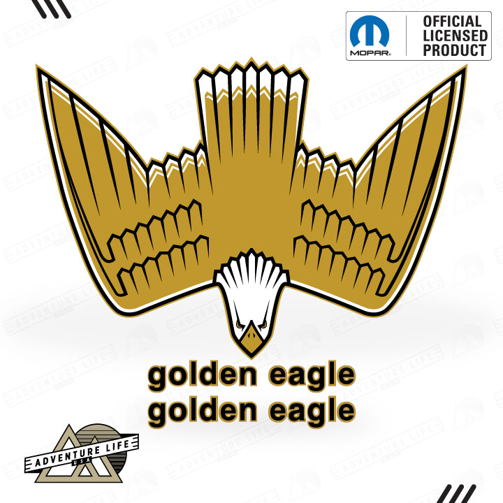 Golden Eagle Graphic Package for Jeep