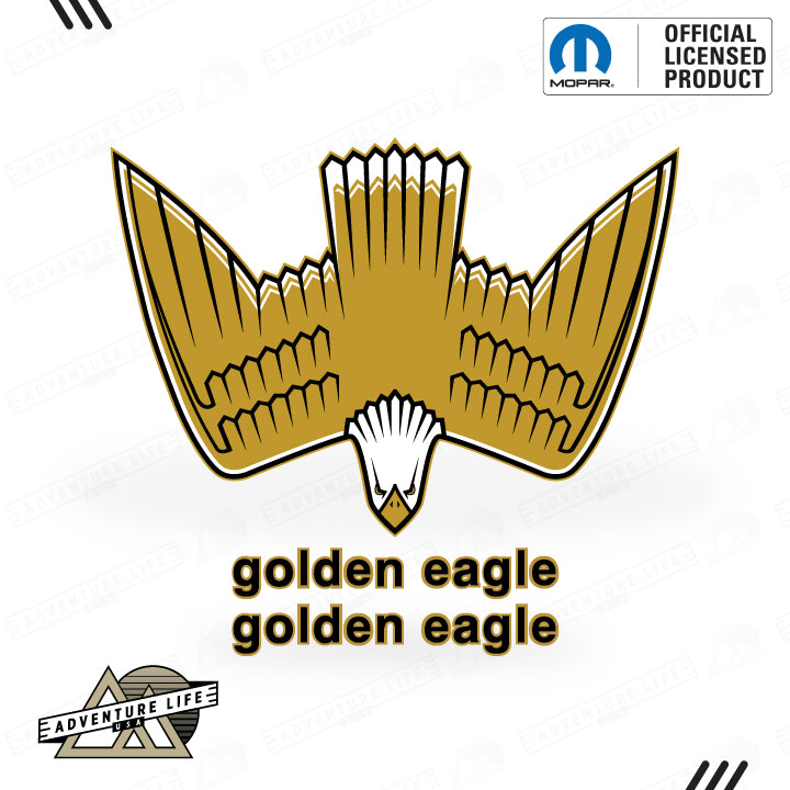 Golden Eagle Graphic Package for Jeep