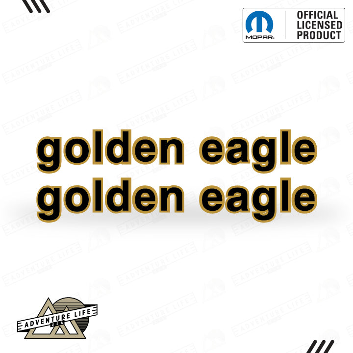 Golden Eagle Graphic Package for Jeep