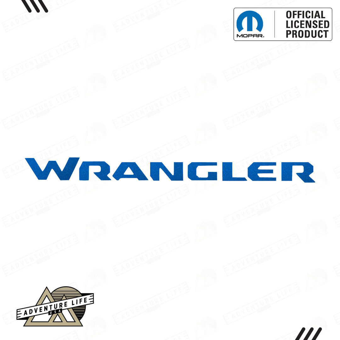 WRANGLER Grab Bar Inlay Decal | Fits Wrangler JL