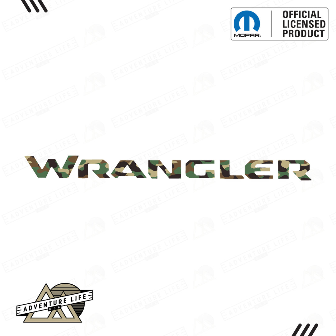 WRANGLER Grab Bar Inlay Decal | Fits Wrangler JL