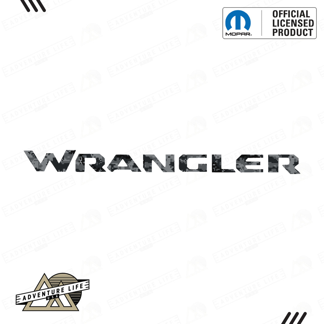 WRANGLER Grab Bar Inlay Decal | Fits Wrangler JL