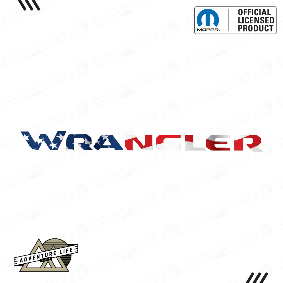 WRANGLER Grab Bar Inlay Decal | Fits Wrangler JL