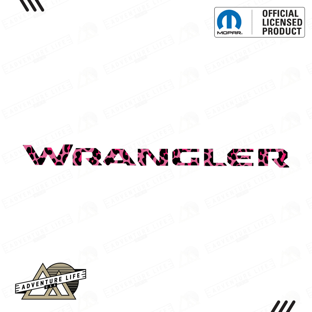 WRANGLER Grab Bar Inlay Decal | Fits Wrangler JL