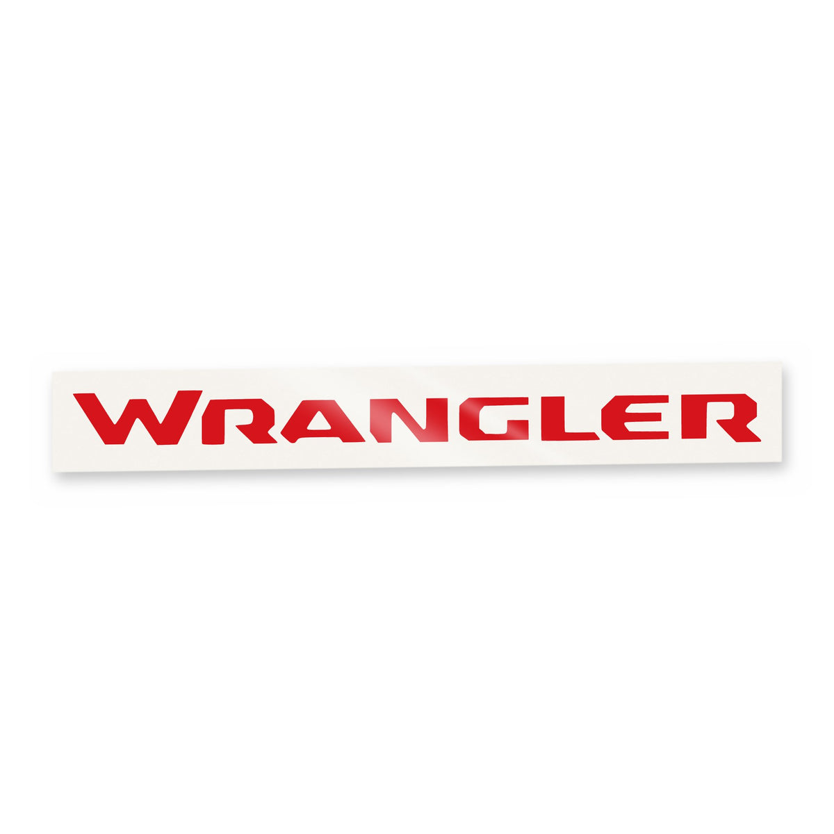WRANGLER Grab Bar Inlay Decal | Fits Wrangler JL | Red | Gloss | | Decal
