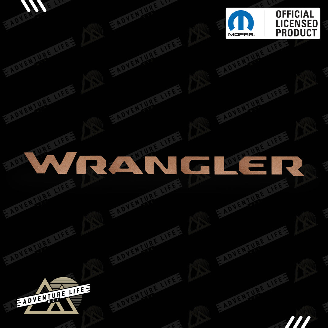 WRANGLER Grab Bar Inlay Decal | Fits Wrangler JL