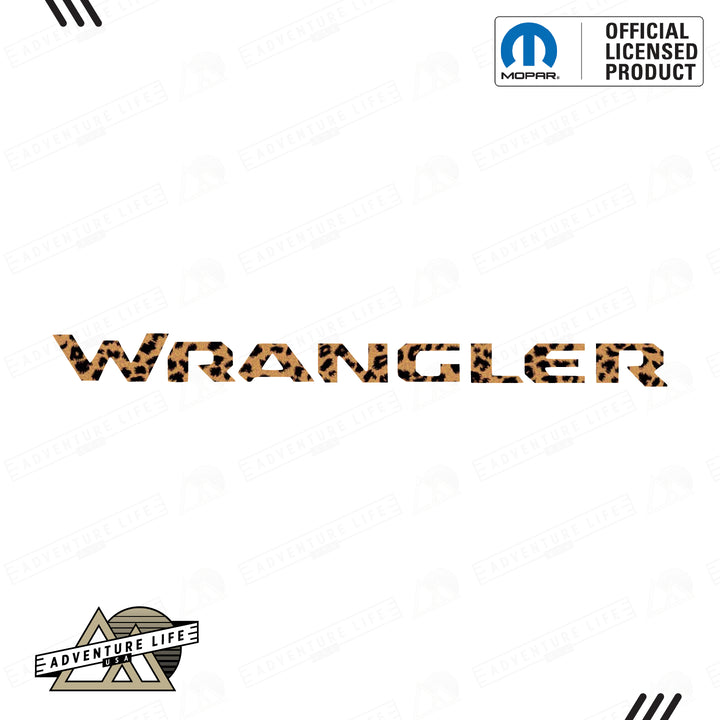 WRANGLER Grab Bar Inlay Decal | Fits Wrangler JL