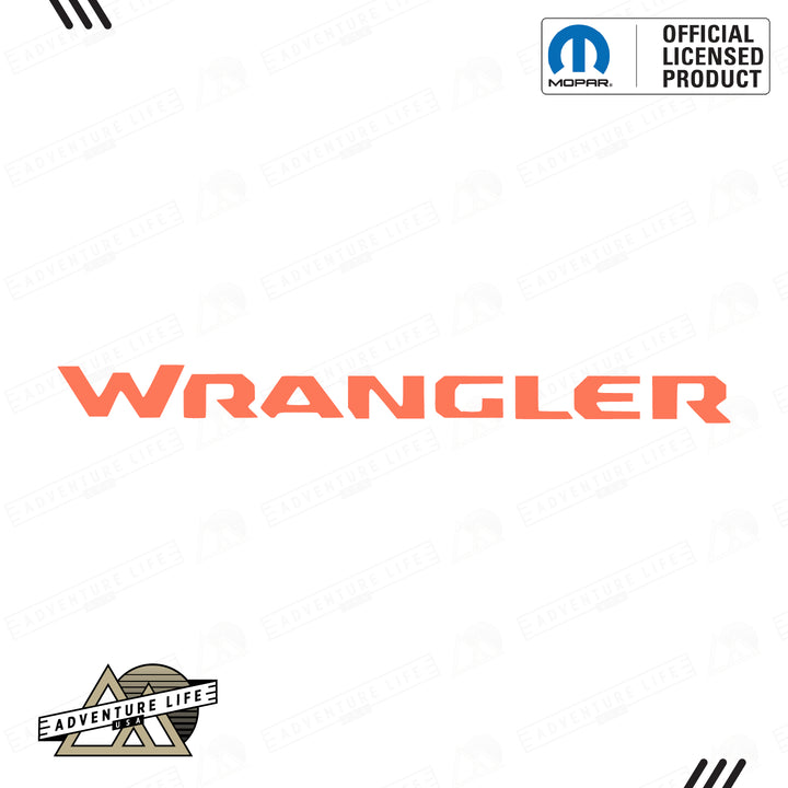 WRANGLER Grab Bar Inlay Decal | Fits Wrangler JL