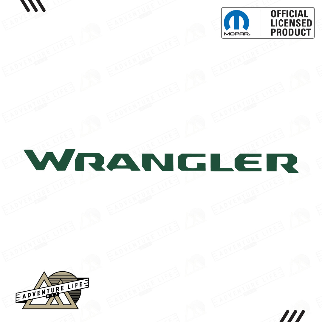 WRANGLER Grab Bar Inlay Decal | Fits Wrangler JL