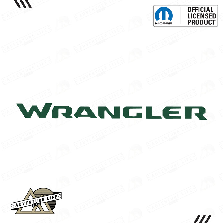 WRANGLER Grab Bar Inlay Decal | Fits Wrangler JL