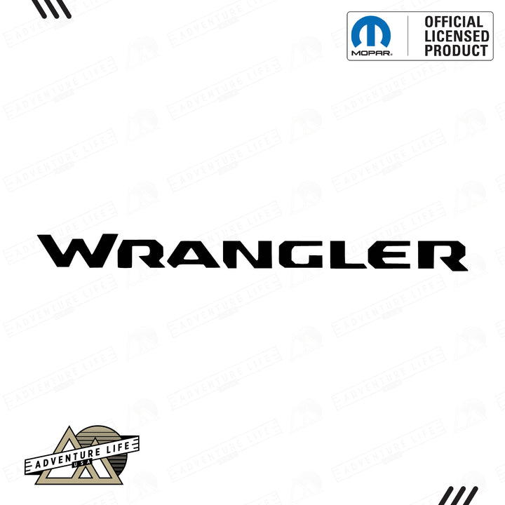 WRANGLER Grab Bar Inlay Decal | Fits Wrangler JL