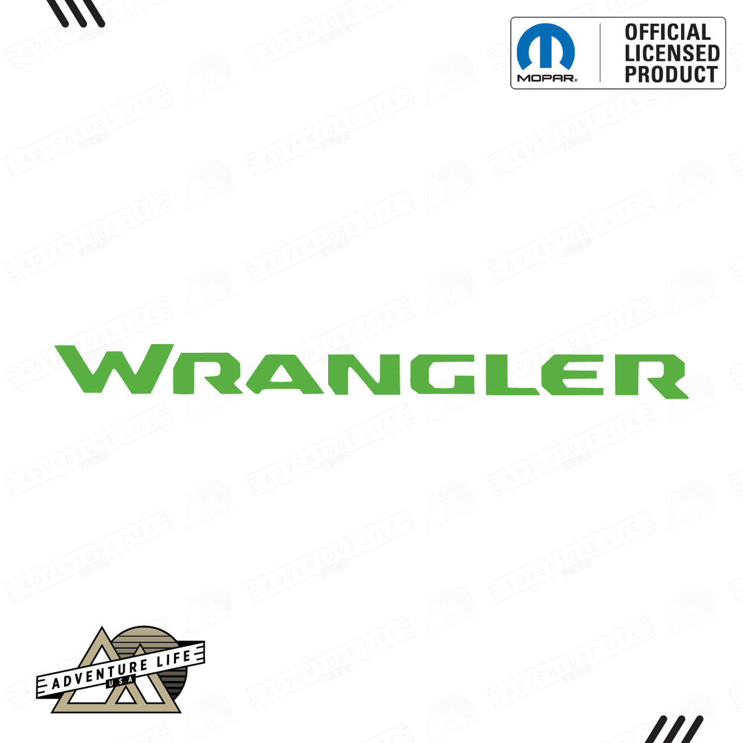 WRANGLER Grab Bar Inlay Decal | Fits Wrangler JL