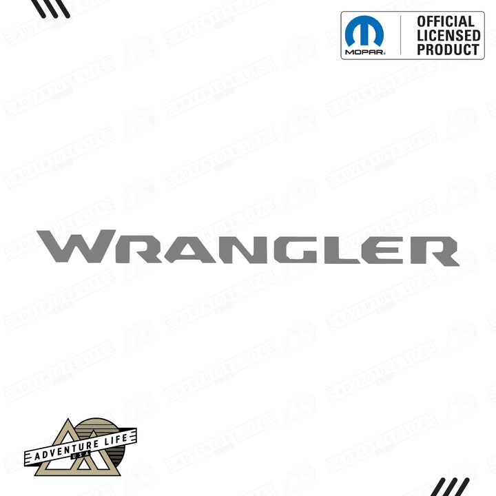 WRANGLER Grab Bar Inlay Decal | Fits Wrangler JL