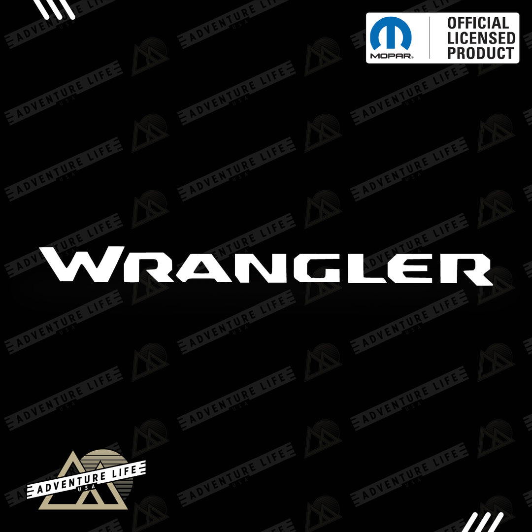 WRANGLER Grab Bar Inlay Decal | Fits Wrangler JL