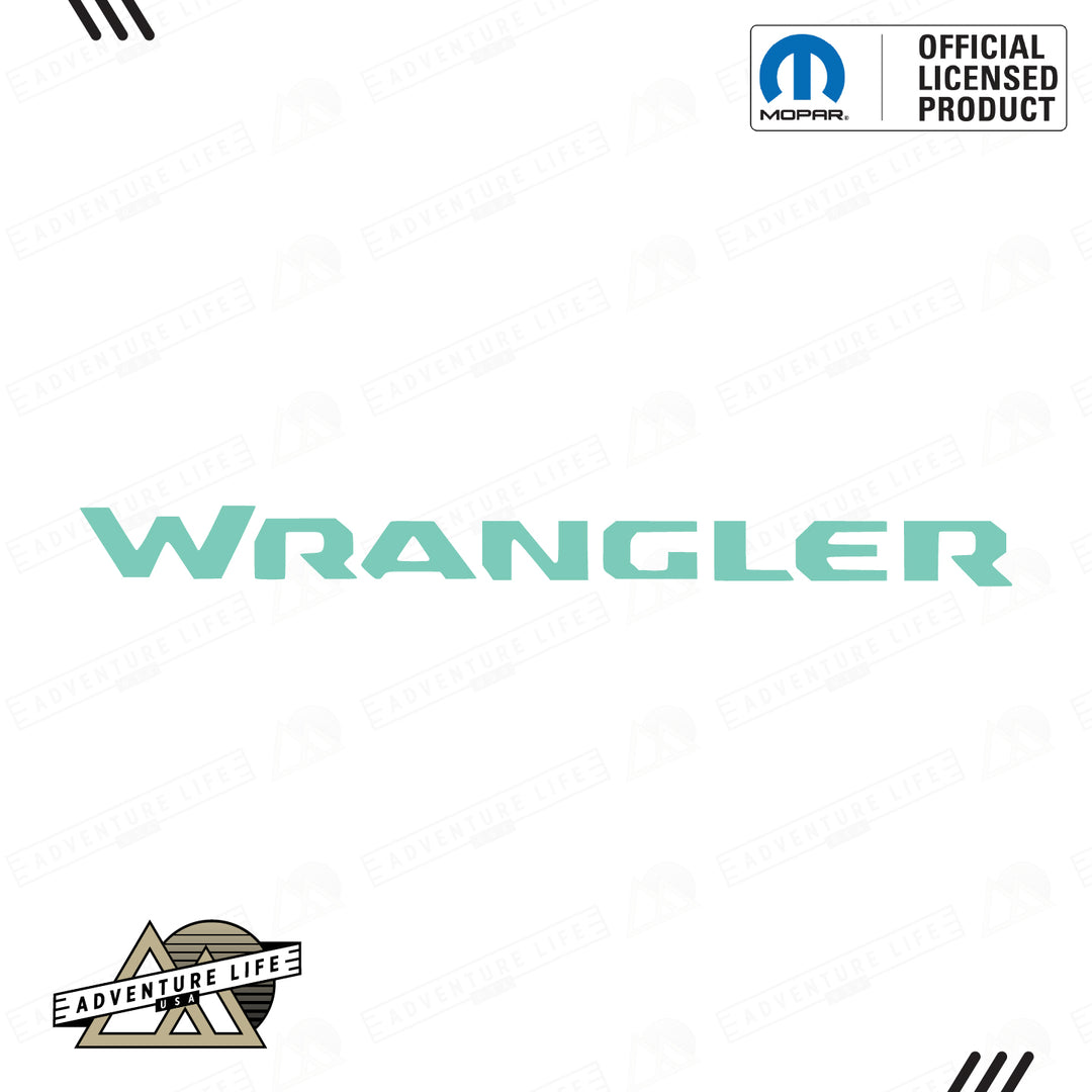 WRANGLER Grab Bar Inlay Decal | Fits Wrangler JL