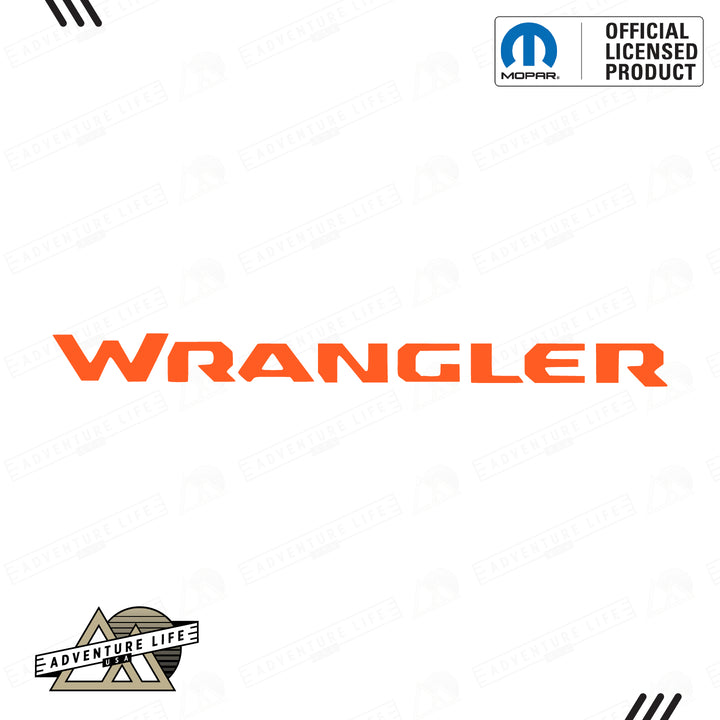 WRANGLER Grab Bar Inlay Decal | Fits Wrangler JL