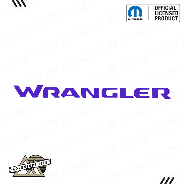 WRANGLER Grab Bar Inlay Decal | Fits Wrangler JL