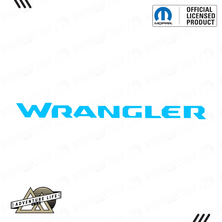 WRANGLER Grab Bar Inlay Decal | Fits Wrangler JL