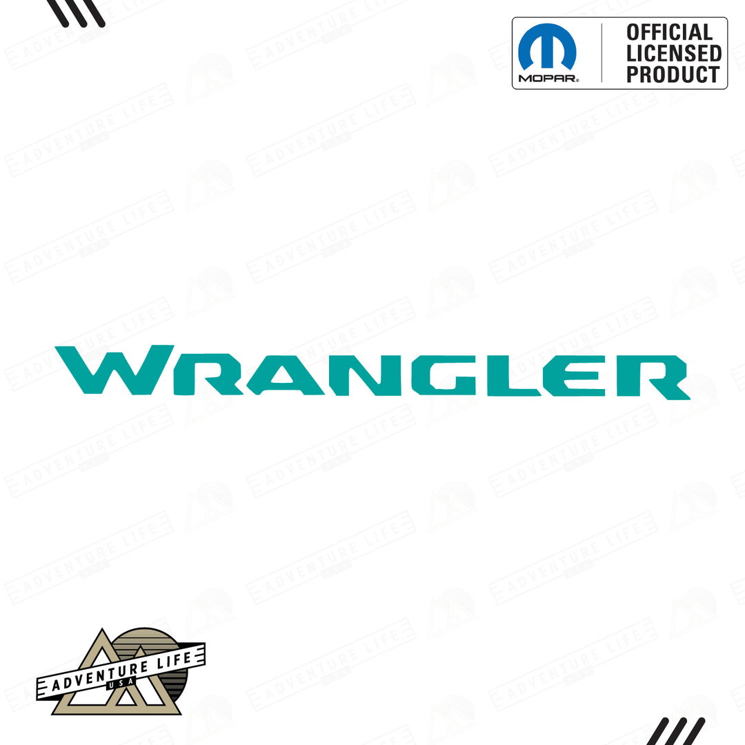 WRANGLER Grab Bar Inlay Decal | Fits Wrangler JL