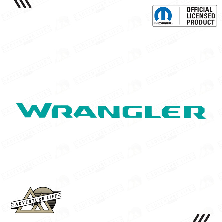 WRANGLER Grab Bar Inlay Decal | Fits Wrangler JL