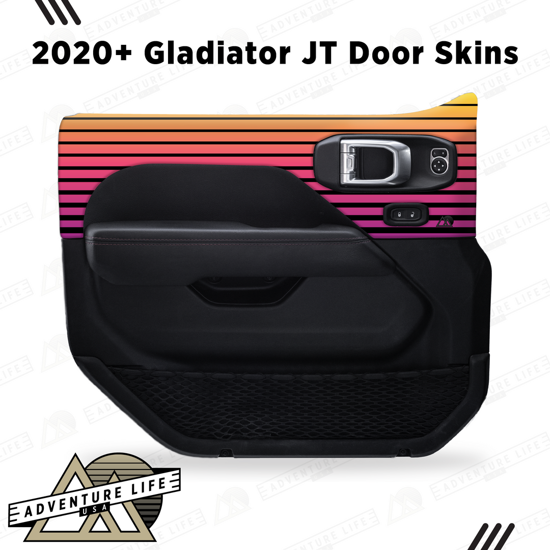 2020+ Gladiator JT Door Skins | Gradient